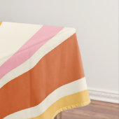 Farbenfrohe Retrovibes Tischdecke (Beispiel)