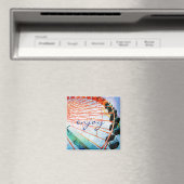 Farbenfrohe Riesenradkarnevalle genießen Drehspass Magnet (In Situ (Geschirrspüler))