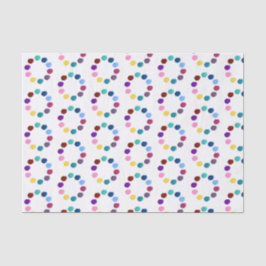 Farbenfrohe "Ring der Rose" Ahh... Seidenpapier