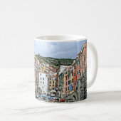 Farbenfrohe Riomaggiore, Italien - Tasse Kaffee/Te (VorderseiteRechts)