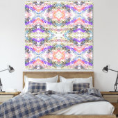 Farbenfrohe Risiken Leinwanddruck (Insitu (Schlafzimmer))