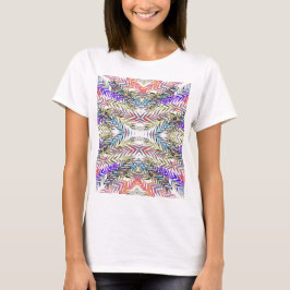 Farbenfrohe Risiken T-Shirt