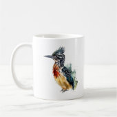 Farbenfrohe Roadrunner in Wasserfarbe Kaffeetasse (Links)
