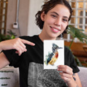 Farbenfrohe Roadrunner in Wasserfarbe Postkarte