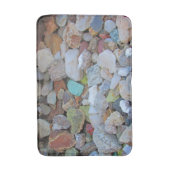 Farbenfrohe Rock and Gem Collection Foto Badematte (Vorderseite Vertikal)