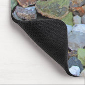 Farbenfrohe Rock Collection Foto Naturmineralien Mousepad (Ecke)