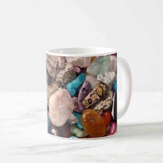 Farbenfrohe Rock Collection Kaffeetasse (VorderseiteRechts)