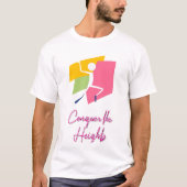 Farbenfrohe Rockklammer T-Shirt (Vorderseite)
