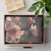 Farbenfrohe romantische Katzen - Tissue Paper Seidenpapier (Geschenk)