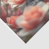 Farbenfrohe romantische Katzen - Tissue Paper Seidenpapier (Ausschnitt)