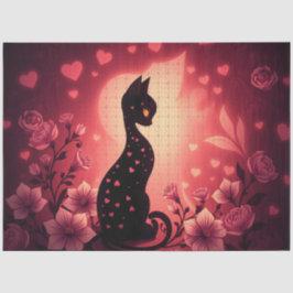 Farbenfrohe romantische Katzen - Tissue Paper Seidenpapier