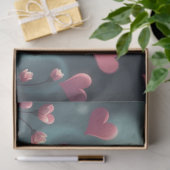 Farbenfrohe romantische Katzen - Tissue Paper Seidenpapier (Geschenk)