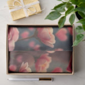 Farbenfrohe romantische Katzen - Tissue Paper Seidenpapier (Geschenk)