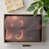 Farbenfrohe romantische Katzen - Tissue Paper Seidenpapier (Geschenk)