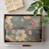 Farbenfrohe romantische Katzen - Tissue Paper Seidenpapier (Geschenk)