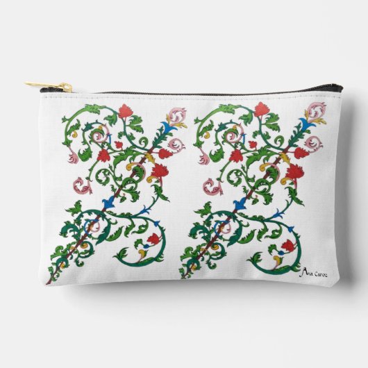 Farbenfrohe römische Ornamente Druck Nähtasche Zubehörtasche (Vorderseite)