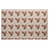 Farbenfrohe Rooster The Extrovert, Stoff (Fat Quarter (45,7 x 55,9 cm))
