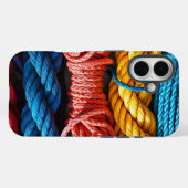 Farbenfrohe Rope iPhone/iPad Gehäuse Case-Mate iPhone Hülle (Rückseite (Horizontal))
