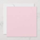 Farbenfrohe Rosa Gelbe Frühlingsblumen 40. Geburts Einladung (Rückseite)