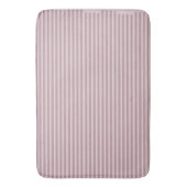 Farbenfrohe rosa gestreifte Badezimmer Badematte (Vorderseite Vertikal)