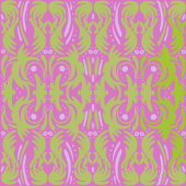 Farbenfrohe Rosa Happy Birthday Foto Card Benutzer Karte