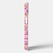 Farbenfrohe rosa Paare Personalisiert Case-Mate iPhone Hülle (Rückseite / Rechts)