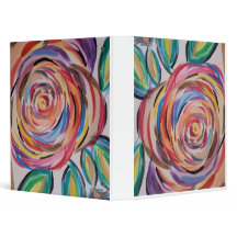 Farbenfrohe Rose