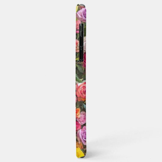 Farbenfrohe Rose - Fall Case-Mate iPhone Hülle (Hinten/Links)