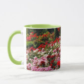 Farbenfrohe Rose Garten Kaffee Tasse (Links)