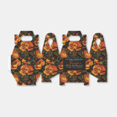 Farbenfrohe Rose Geburtstag Gefälligkeitsbox Danke Geschenkschachtel (Ungefaltet)