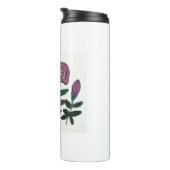 Farbenfrohe Rose Thermosbecher (Nach rechts gedreht)