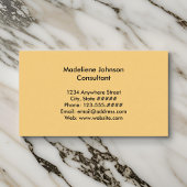 Farbenfrohe rote blaue Tribal Circles Geometrie Visitenkarte