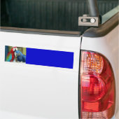 Farbenfrohe rote und blaue Macaws Autoaufkleber (Auf Lkw)