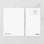 Farbenfrohe rote und blaue Macaws Postkarte (Rückseite)