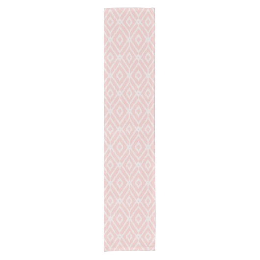 Farbenfrohe rote und braune Kat-Stammmuster Kurzer Tischläufer (Vorderseite)