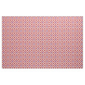 Farbenfrohe rote und lila Tribal-Muster Stoff (Yard (91,4 cm))