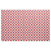 Farbenfrohe rote und lila Tribal-Muster Stoff (Fat Quarter (45,7 x 55,9 cm))
