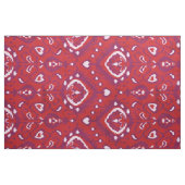 Farbenfrohe rote und lila Tribal-Muster Stoff (Fat Quarter (45,7 x 55,9 cm))