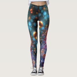 Farbenfrohe Rübselstrumpfhose Leggings