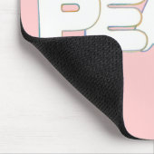 Farbenfrohe Ruhe, das Wort, Mousepads (Ecke)