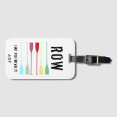 Farbenfrohe Ruinen, wie Sie es Gemein haben Gepäckanhänger (Vorderseite (Horizontal))