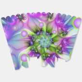 Farbenfrohe Rundformen Abstraktes Fraktal Kunst, D Geschenkschachtel (Ungeklappt)