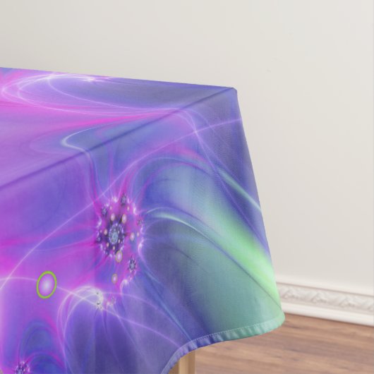 Farbenfrohe Rundformen Abstraktes Fraktal Kunst, D Tischdecke (Beispiel)