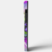 Farbenfrohe Rundformen Fraktal Kunsttipps Case-Mate iPhone Hülle (Rückseite / Links)