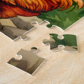 Farbenfrohe Rustikale Bauernpuzzle Puzzle (Seite)