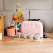 Farbenfrohe rustikale Blume Schneidebrett