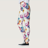 Farbenfrohe Salamander machen Salamander Slide Leggings (Links)