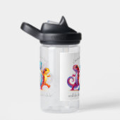 Farbenfrohe Salamander machen Salamander Slide Trinkflasche (rechts)