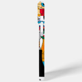 Farbenfrohe Sammlung geometrischer Pop Case-Mate iPhone Hülle (Rückseite / Links)