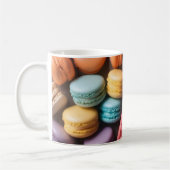 Farbenfrohe Sandwichkekse Kaffeetasse (Links)